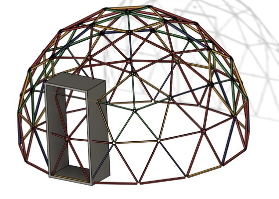 diy dome hubs by jordyrobignon household garden hub conservatory 3d print model - Mito3D