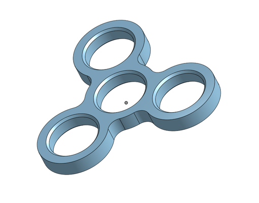 fidget spinner by roadri toys & games 3d print model - Mito3D