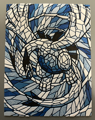 lugia mosaic hueforge by 2emme3dlab art 2d mosaicpalette mosaicpalette2 mosaicpallete 3d 2024 charizard pokemon ams black white 3d print model - Mito3D