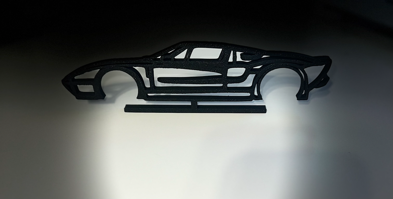 gt 40 silhouette by bolt3ddesign hobby diy fahrzeuge wagen anzeige 3d print model - Mito3D