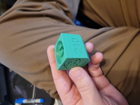 especia cubo by dueño rentz 3d impresora prueba modelos testcube bugbucubo 3d print model - Mito3D