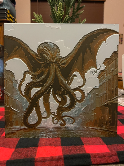 7 color cthulhu by nuvoloso nostalgia generativo 3d modello fucina cappelli litofania arkham orrore 3d print model - Mito3D