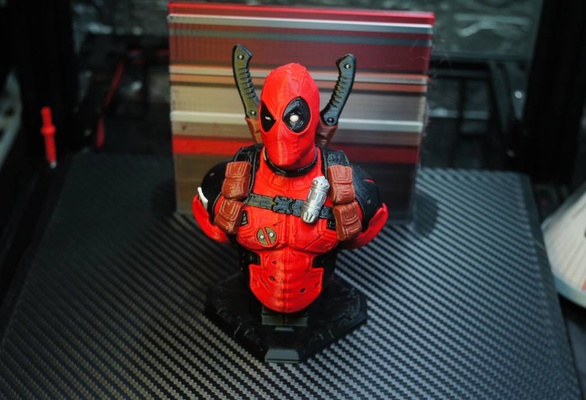 piscina morta multicor remixar mmu paleta remixado by iczfirz arte esculturas vingadores colosso deadpoolbust admirador herói maravilha quadrinhos marvelstudios marvel universe mcu multicolorido super heroi vingadores 3d print model - Mito3D