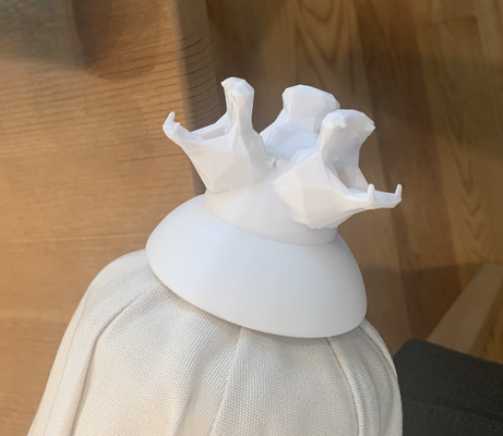 schatz garten regenschirm topper endgültig ersatz wild nilpferd auflage by adam haushalt kreatur 3d print model - Mito3D