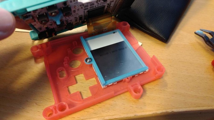 pokitto lcd kulp destek by eried araçlar gadget'lar lcdmount 3d print model - Mito3D