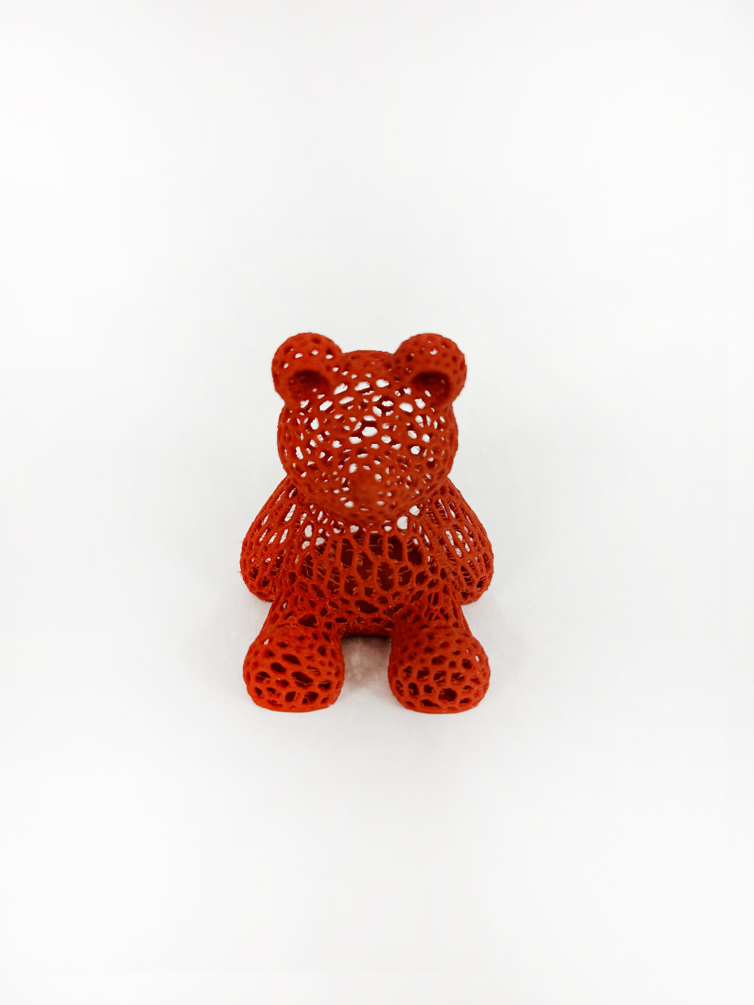 voronoi love teddy bear by samactivity toys & games teddybear easter baby animal art teddybearwithheart 3D print model - Mito3D