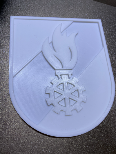 distintivo corpo vigili fuoco sterreich by schwarz 13 arte segni loghi austria pompiere volontario dipartimento brigata 3d print model - Mito3D