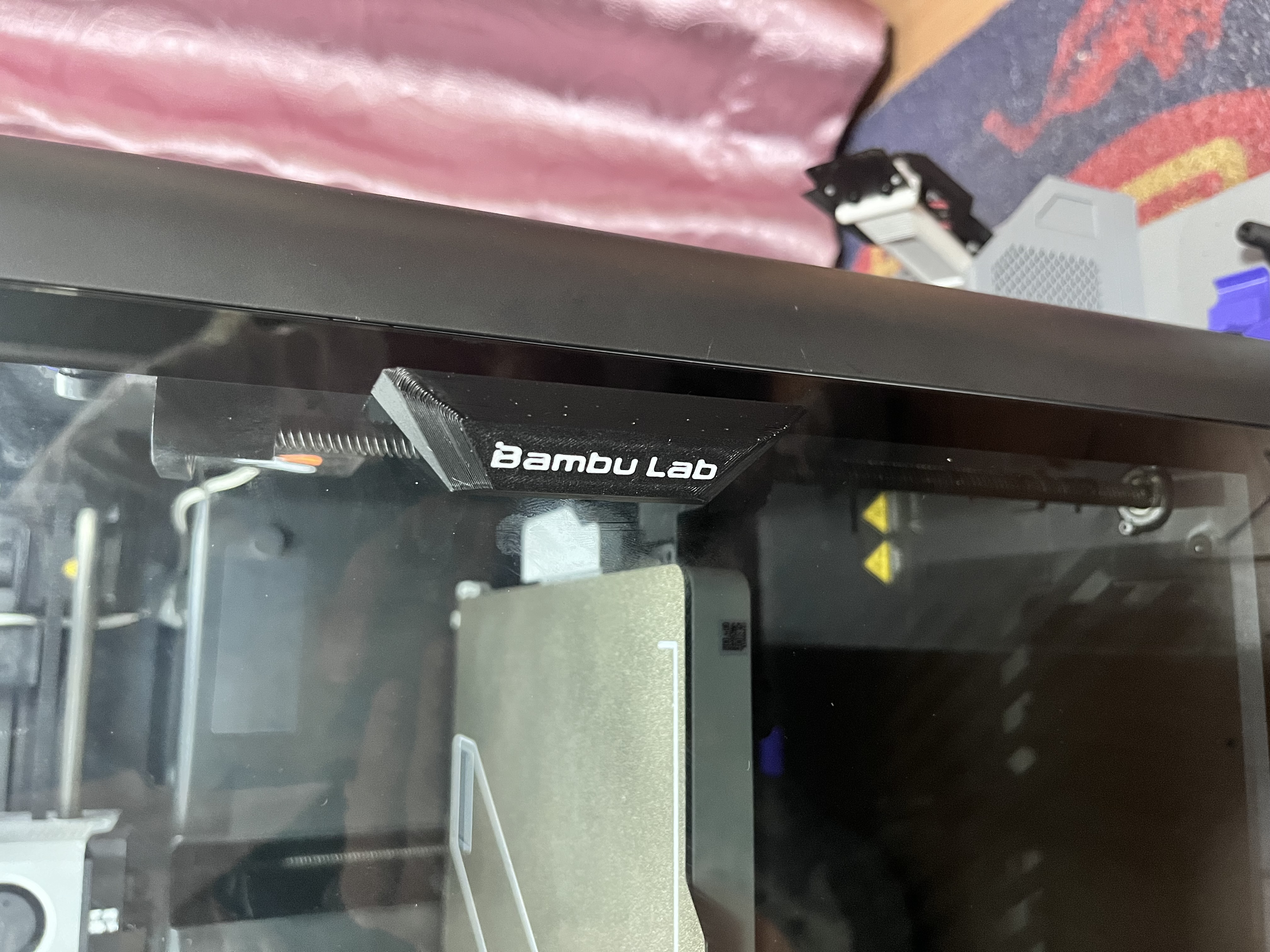 bambu laboratorio x1c p1s puerta encargarse by ws r 3d impresora accesorios 3D print model - Mito3D