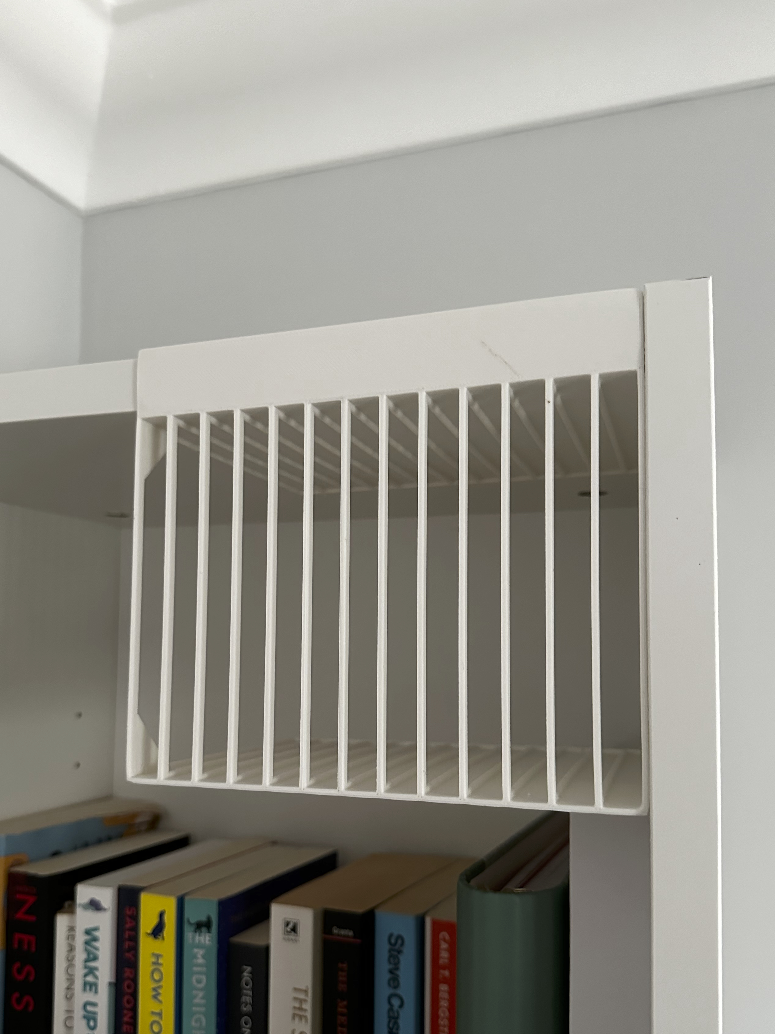 cd storage ikea billy bookcase 20mm shelf by james holmes tools organizers bookshelf 3D print model - Mito3D