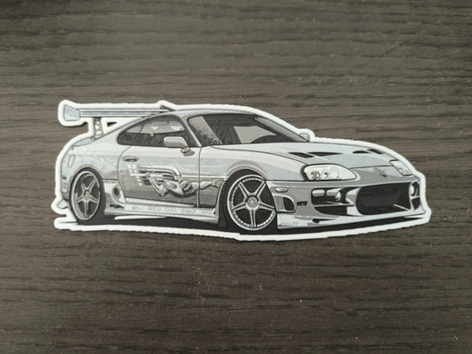 toyota supra mk4 fast furious hueforge by hunterabcz art 2d vehicle car 3d print model - Mito3D