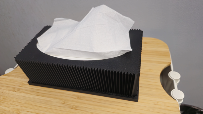 tissue box in case needed by aurelio herranz household decor tissuebox 3d print model - Mito3D