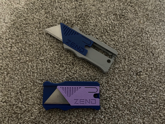 zend schieberegler genial nützlichkeit messer neu gemischt by dylcro2 werkzeuge hand stanley cutter kunst klinge handwerkzeug stark werkzeug schlüsselring useful3dprints bambulab a1 mini notfall allzweckmesser hobbyknife rasierer arbeit tischlerei konstruktion miniatur minimalistisch 3d print model - Mito3D