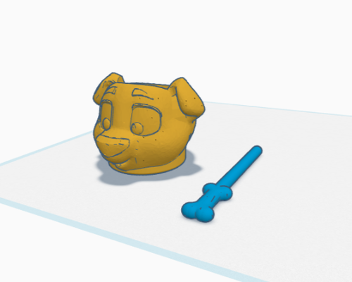 chienchien jouer tasse by hunteofficia1 jouets jeux 3d print model - Mito3D