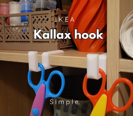 kalax gancho by arte projeto 3d casa modelos ikea armazenamento 3d print model - Mito3D