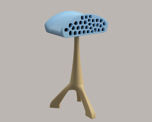 cuffia titolare supporto parete scrivania by chipotle passatempo fai musica testa telefono auricolare impostato mescolare remixare dj casa posto musik kopf cuffie aux mixer gioco ragazzi 3d print model - Mito3D