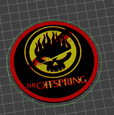 offspring by tox3d art signs & logos 3d print model - Mito3D