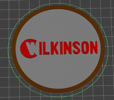 wilkinson by tox3d kunst zeichen logos 3d print model - Mito3D