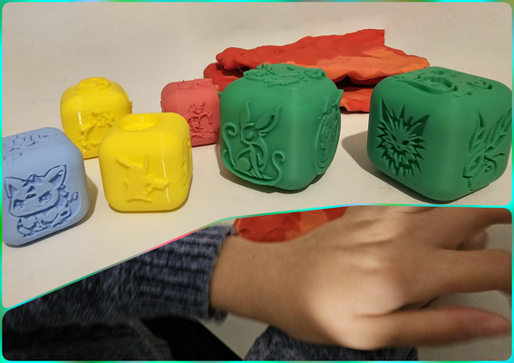 pokémon cubes by aimantdanny jouets jeux timbres play doh gamins créatif accessoires miauler mewtwo pikachu évoli veelutions gengar ombreon espéon vaporeon jolteon feuille flareon glaceon gicler ronflex charmeleon bulbasaur 3d print model - Mito3D