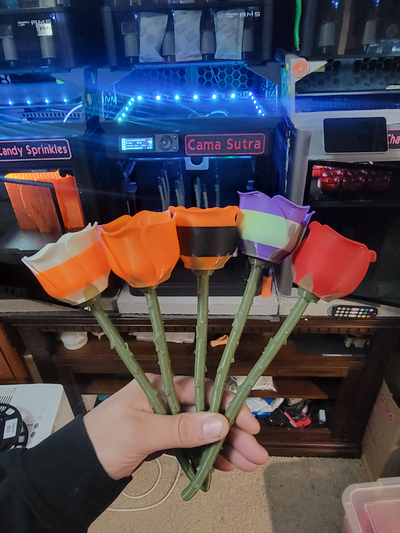 anti valentines rose by austin zombie kunst modelle valentinstag blume komisch streich liebe 3d print model - Mito3D