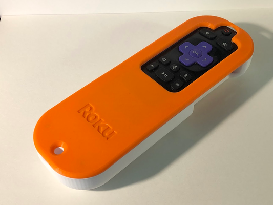 roku controlo remoto caso bainha atualizada by vagar casa modelos 3d print model - Mito3D