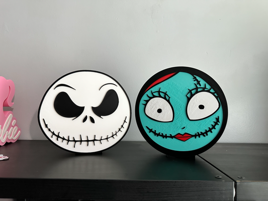 sally skellington masa merkez süsü by eulisesalarcon sanat işaretler logolar kâbus noel gece yarısı 3d print model - Mito3D