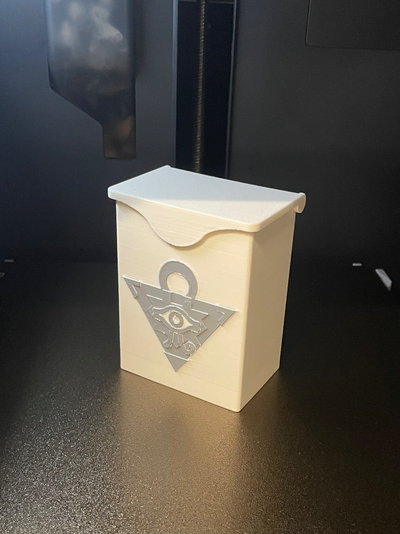 yugioh deckbox up to 70 tarjetas japonés tamaño mangas remezclado by palex juguetes juegos yu gi oh tarjeta caja porta 3d print model - Mito3D