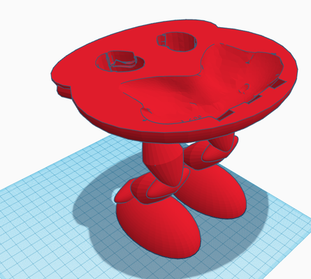 meta suche 3 stand v2 by 1bueffel 3d drucker zubehör 3d print model - Mito3D