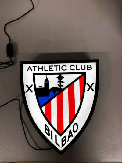 lightbox guidato atletico bilbao by joelwidow96 domestico arredamento gli sport 3d print model - Mito3D