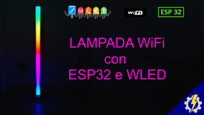 unterstützung neopixel led lampe esp32 by datenbankerstellung hobby diy elektronik ledmount licht thingiverse wled lampewlan 3d print model - Mito3D