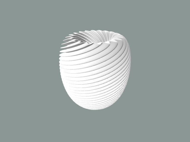 my vase design by hersteller nils generativ 3d modell 3D print model - Mito3D