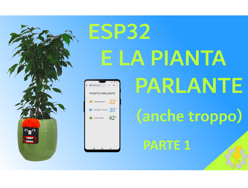 esp32 parlant plante by création base données loisir diy électronique esp8266 projet scientifique parlante esp32tutorial esp32project surveillance installations 3D print model - Mito3D