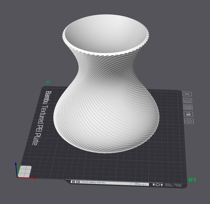 vaso moderno by valleyman80 generativo 3d modelo my flor 3d print model - Mito3D