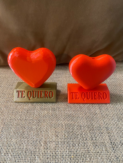 base coraz te quiero by mrcg mode modelle san valentino regalo dekor amor corazon 3d print model - Mito3D