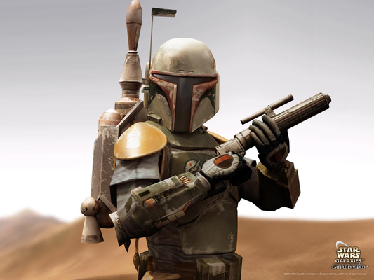 boba fett by esteban kenobi69 arte 2d guerre stellari stella guerre 3d print model - Mito3D