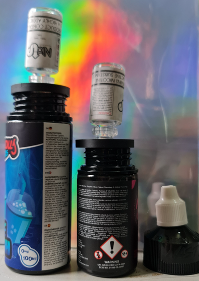 svapare nic tiro titolare supporto by atg007 passatempo fai 100ml eliquid ejuice ecig 3d print model - Mito3D