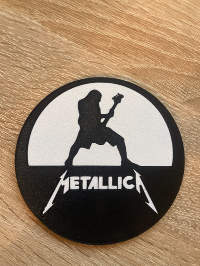 metallica montanha russa by yakubhroch arte sinais logotipos 3d print model - Mito3D