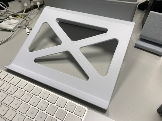 laptop tablet stand by mugalab tools mac ipad 3d print model - Mito3D