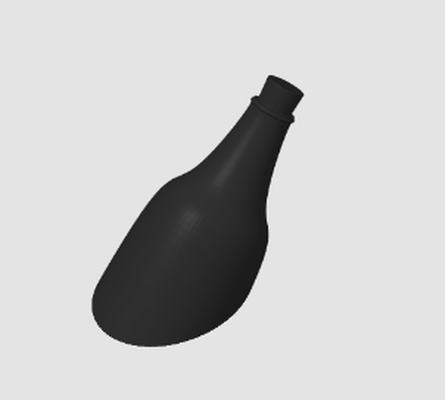 messaggio in bottiglia by utente 2823435230 giocattoli giochi flasche 3d print model - Mito3D