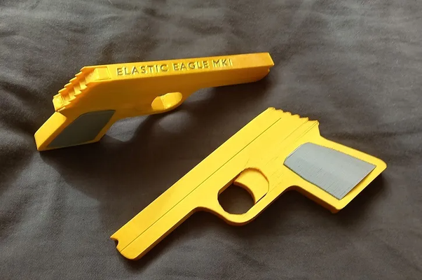 gummi band gewehr mkii no versammlung erforderlich neu gemischt by abonnieren spielzeuge spiele pistole spielzeug spielzeugpistole 3d print model - Mito3D