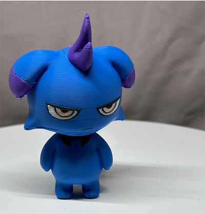 depresso palworld miniature by tsmakers toys & games characters pal pokemon character monster toy multicolour multicolor paintable fotm depressed figure figma nendoroid 3d print model - Mito3D