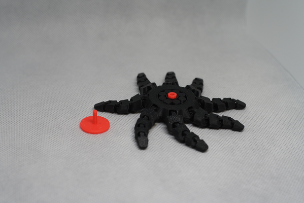 flexi inquietação dedo copo by e9 3d ferramentas aparelhos gadget bambulab spinner fácil brinquedo brinquedos 3d print model - Mito3D