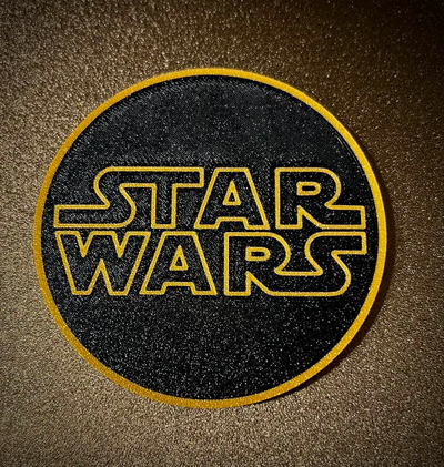 star wars coaster by mipmay3d art signs & logos starwars starwarscoaster cup soda beer coffee yoda lukeskywalker darthvadar lucasfilm film 3d print model - Mito3D