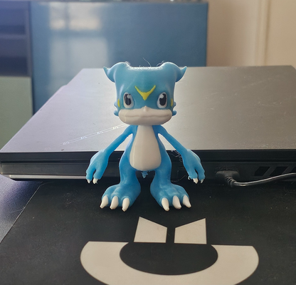 veemon by beamr39 jouets jeux personnages digimon dragon personnage pokémon 3d print model - Mito3D