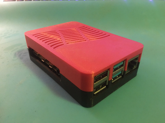 framboise pi 4b cas gaine v2 by irondog3d loisir diy électronique 4 3d print model - Mito3D