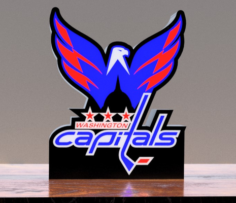 washington capitales led caja ligera v2 by mfdesigns3d arte señales logos washington 3d print model - Mito3D