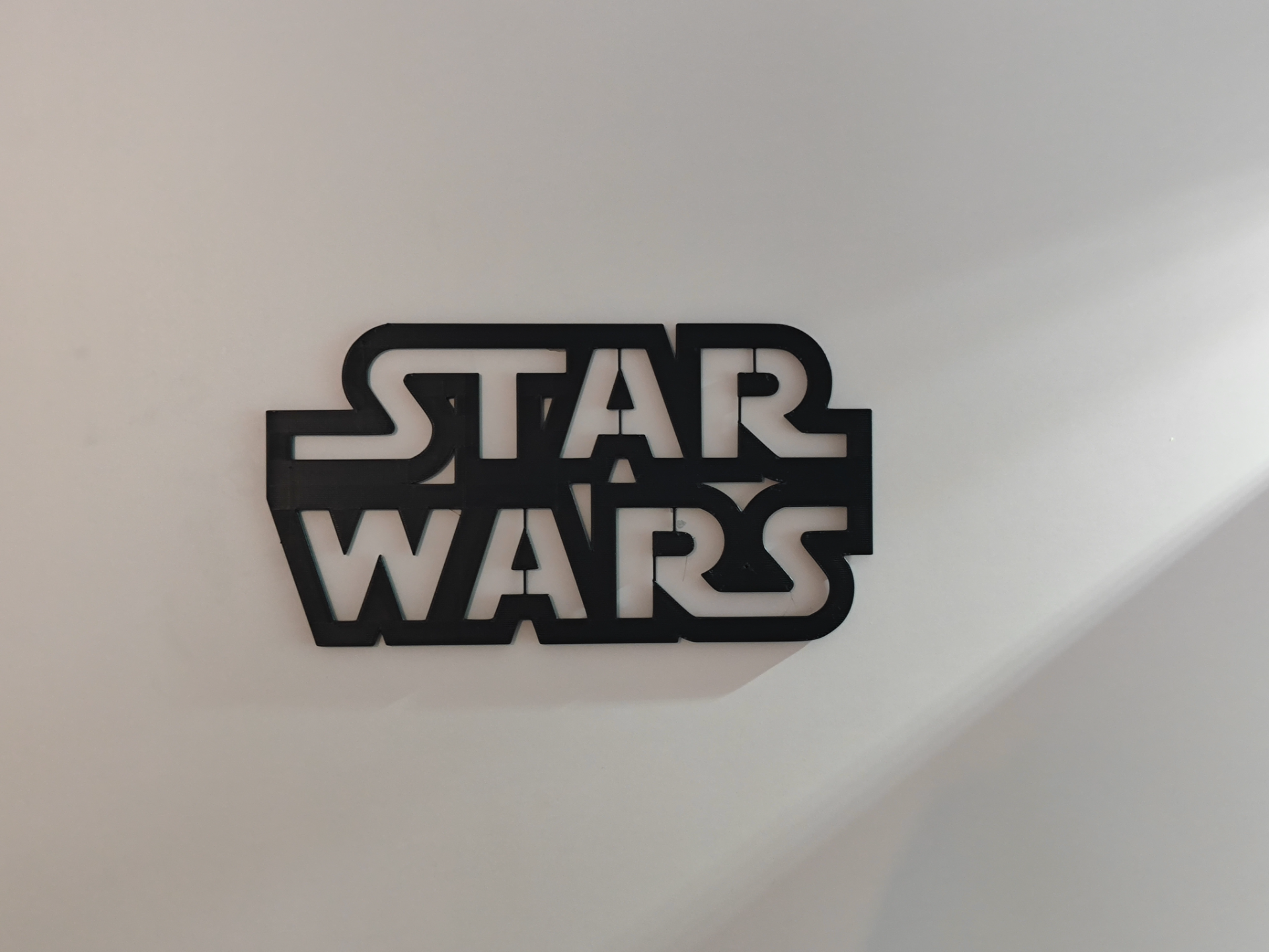 star savaşlar logo by sam amca sanat 2d savaş yıldız savaşları duvar 2024 krieg der yıldızlar 3D print model - Mito3D