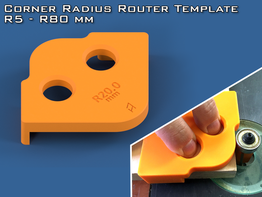 corner radius router template 5-80mm by filip honz rek tools tool bosch jig woodwork woodworking festool powertools wood dewalt makita 3d print model - Mito3D
