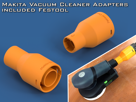 makita vacuum cleaner adapters incl festool by filip honz rek tools tool bosch woodwork adapter woodworking hose port metabo 9903 pj7000 sxe450 cleantec powertools 3d print model - Mito3D
