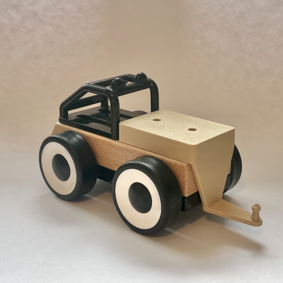 abschleppen anhängerkupplung ikea lillabo spielzeug wagen by pent spielzeuge spiele 3d print model - Mito3D