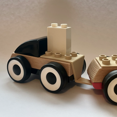 lillabo duplo adaptador remolcar enganche by encerrado juguetes juegos 3d print model - Mito3D